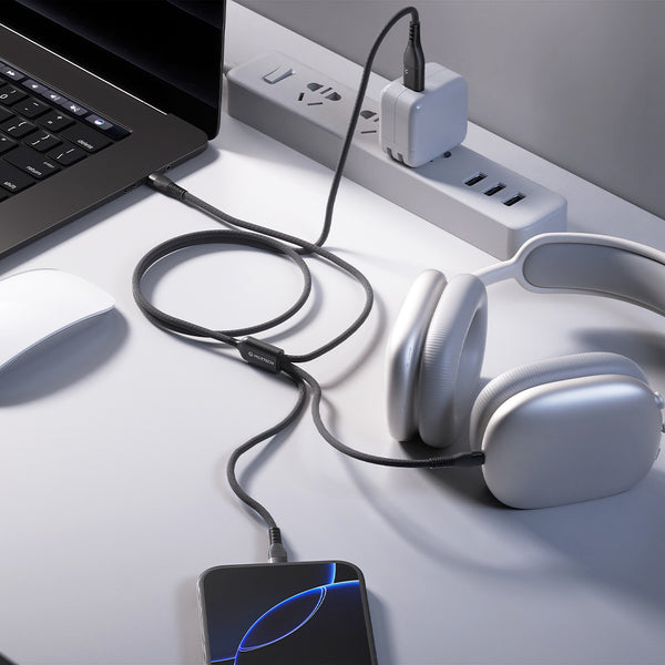 五合一多功能傳輸充電線