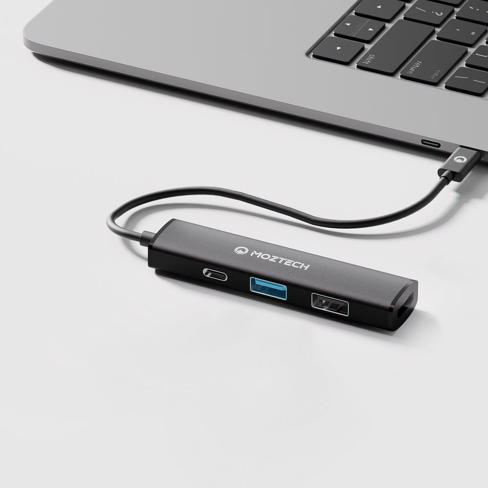 MOZTECH 4合1 Type-C HUB 集線器