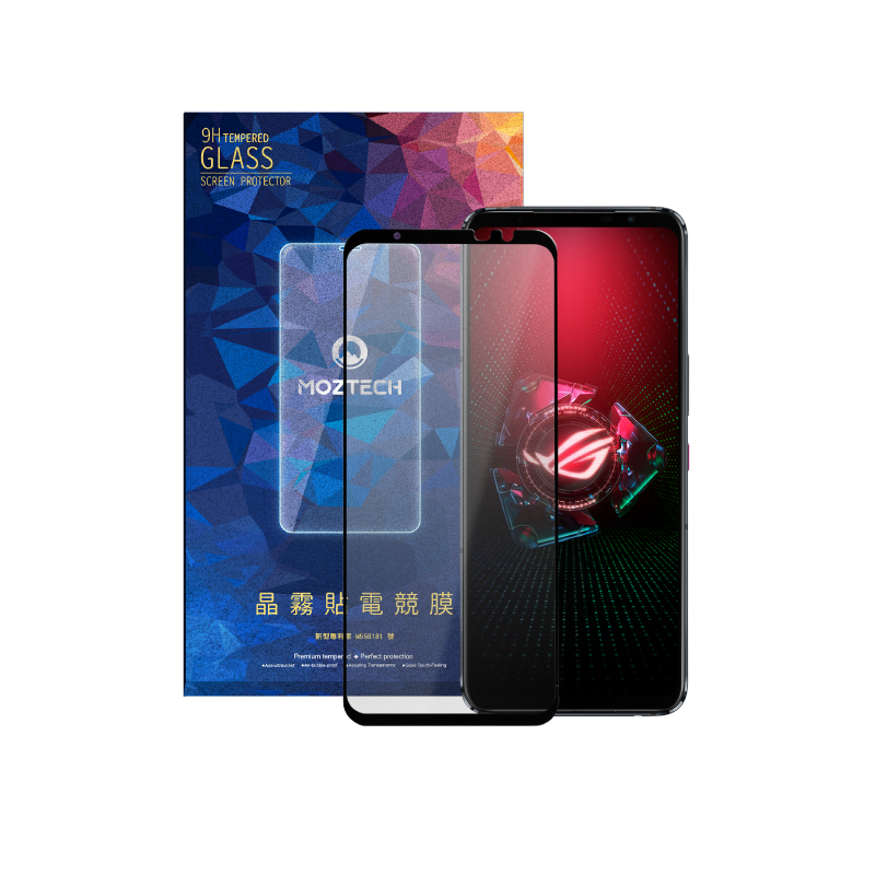 MOZTECH®  ROG 5/5S 晶霧貼電競膜