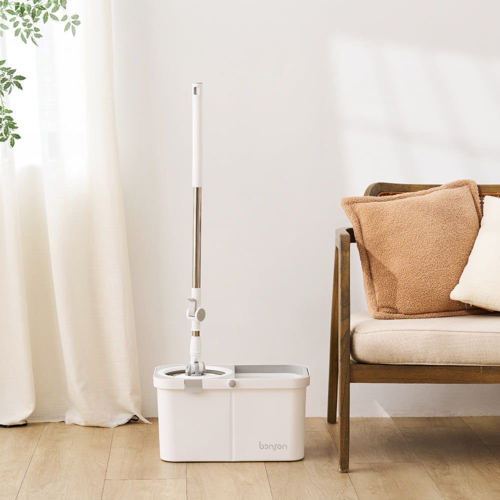 bonson 超好拖雙渦輪旋轉拖把