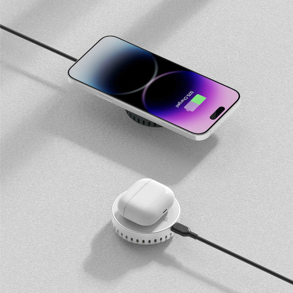 Qi2磁吸無線充電盤 (風扇款)