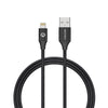 MOZTECH USB-A to Lightning 編織傳輸充電線 蘋果MFi認證