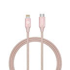 MOZTECH USB-C to Lightning 編織傳輸充電線 蘋果MFi認證